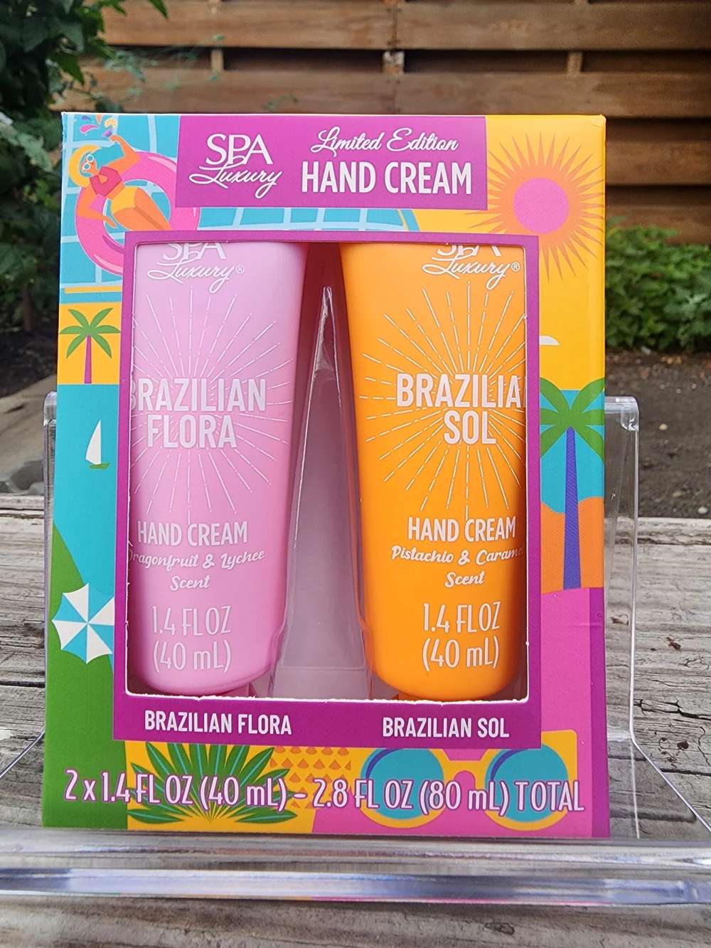 Spa Luxury Brazilian Body Butter & Limited Edition Hand Cream Set